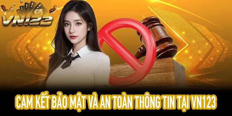 VN123 cam kết bảo vệ thông tin người dùng và duy trì môi trường trực tuyến an toàn, bảo vệ dữ liệu cá nhân với các biện pháp bảo mật tối ưu.