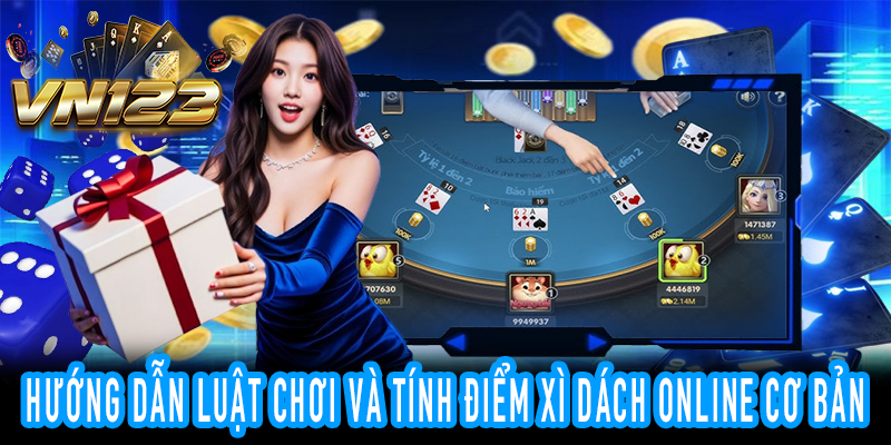 Giao diện Xì Dách VN123 trên di động mượt mà và hấp dẫn